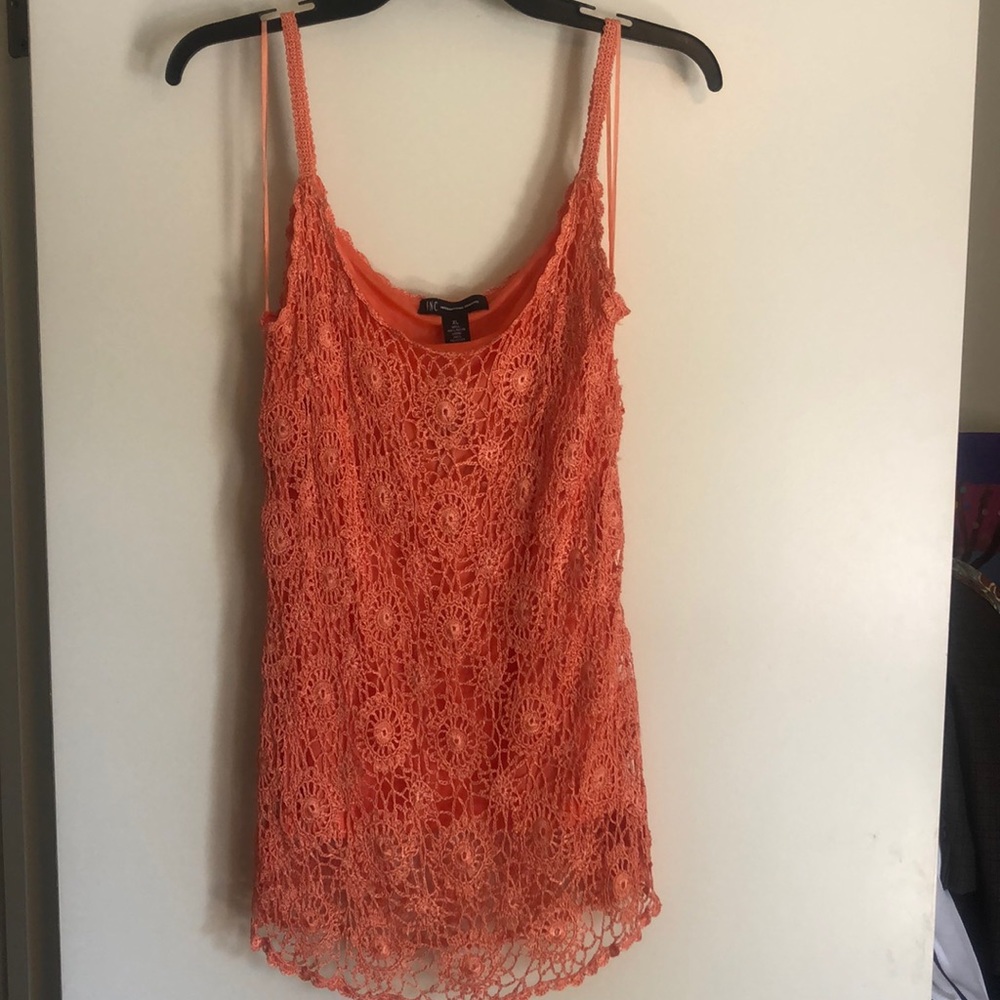 New with tags. INC lined crochet tank